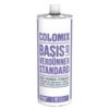 Colomix Basis riedidlo je špeciálne riedidlo určené na riedenie bázických (metalických, perleťových) akrylátových autolakov. Zabezpečuje optimálne rozliatie farby a rýchle odparovanie. Vhodné aj na čistenie náradia po použití bázových farieb.