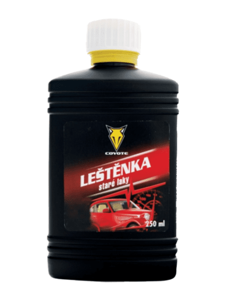 Coyote leštenka na staré laky je prípravok vhodný na čistenie a leštenie starých autolakov. 250 ml. 