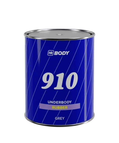 Body 910 je šedá antikorózna, izolačná hmota na podvozky, alebo iné vonkajšie a vnútorné časti karosérie. 
