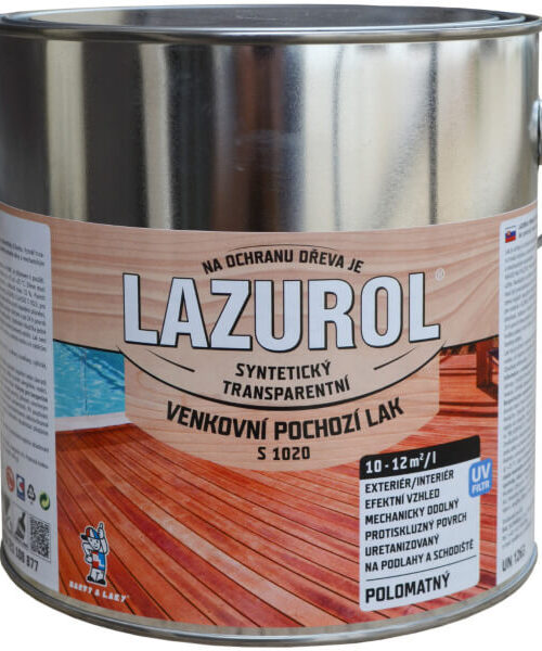 Alternative view of Lazurol vonkajší podlahový lak S1020
