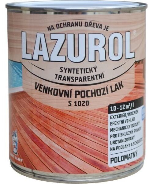 Lazurol vonkajší podlahový lak S1020
