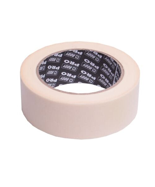 Body krepová páska je samolepiaca maskovacia páska na báze impregnovaného, vodeodolného, nízko krepového papiera. Odolná voči vonkajším látkam, ako sú rozpúšťadlá farieb. Odoláva vysokým teplotám až do 80 ℃. Po použití sa ľahko odstráni bez toho, aby po ňom zostali zvyšky lepidla. 