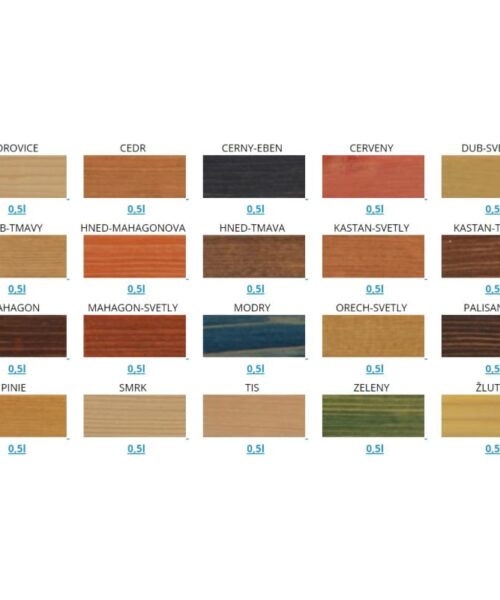 Alternative view of Liehové moridlo Lazurol 0,5 l