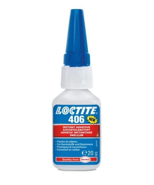 Loctite 406 – Na lepenie plastov a gumy