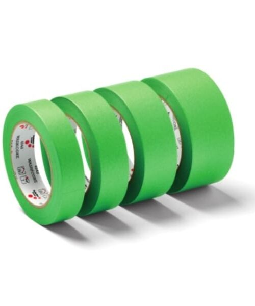 Washi Core maliarska páska je tenká, hladká washi papierová páska s akrylovým lepidlom zaisťuje ostré hrany a čisté línie pri maľovaní a lakovaní.