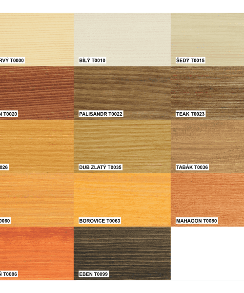 Alternative view of Profi olejová lazúra O1020