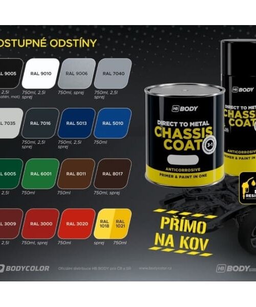 Alternative view of Body 410 Chassis coat