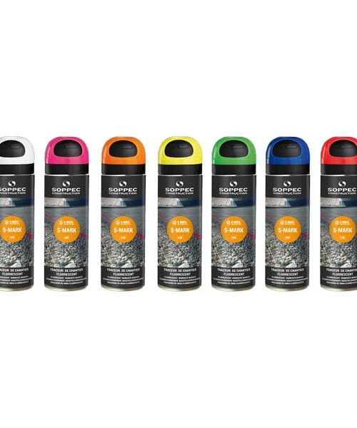 Alternative view of Soppec S-mark značkovací sprej fluorescenčný