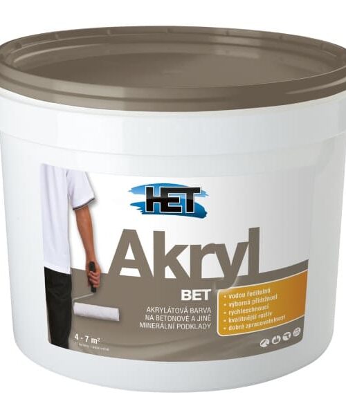 HET Akryl bet farba na betón